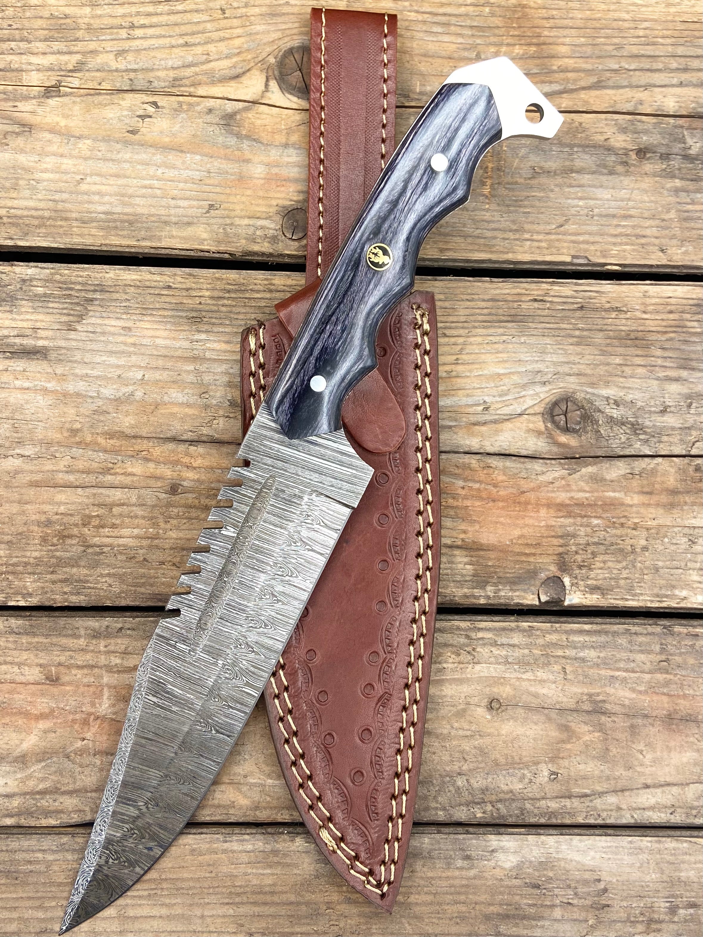 Yahoo!オークション - stone mounten bowie 大型ナイフ old